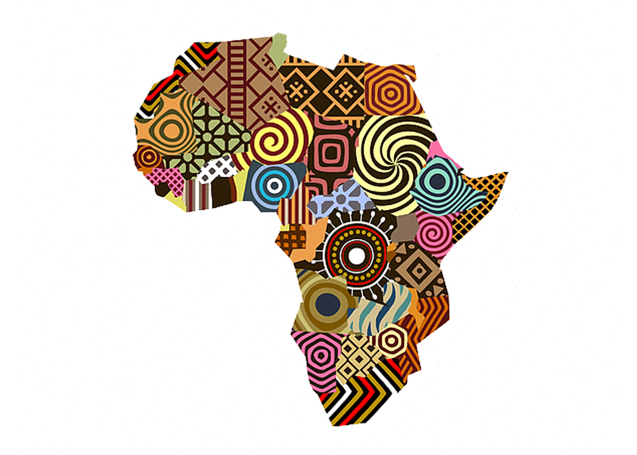 Africa Spiral Map